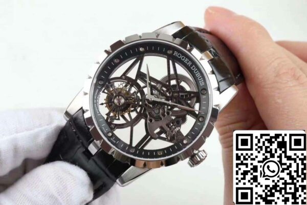 z5358544013571 b7450ef5de5f9b52147b92bfa247b329 Roger Dubuis Excalibur RDDBEX0392 Silver Case 1:1 Best Edition BBR Factory V3 Tourbillon katsella