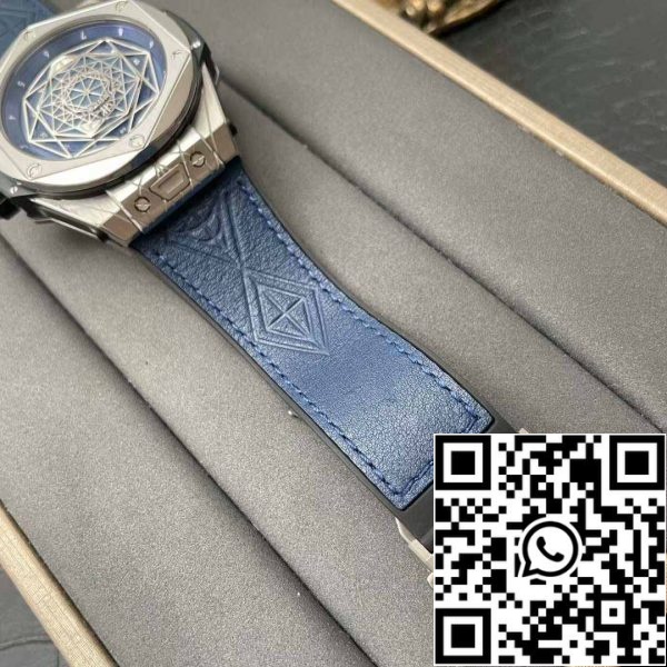 z5359781734558 ad0f34d83fa4fde1a0af07d0fc1334fd Hublot Big Bang 415.NX.1112.VR.MXM16 1:1 Mejor Edición WWF Esfera Azul