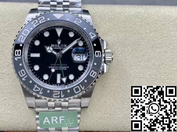 z5383915093325 78ed7a0d60f06439b8da5985fd68d59a Rolex GMT Master II m126710grnr-0003 1:1 Best Edition ARF Fabrieksnieuwe 2024 Jubilee Strap