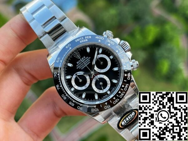 z5387570382794 88d7655ac8c838f3b63cfe96b480f6e9 Replica Rolex Daytona m116500ln-0002 Best Edition BT Factory fekete Daytona Panda