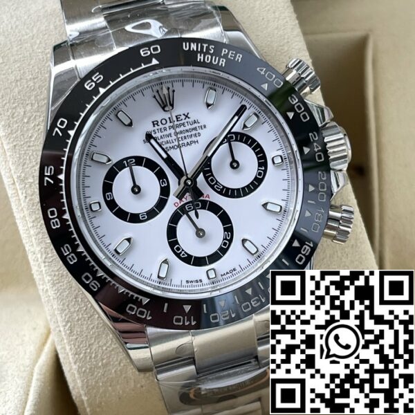 z5387574414863 188c941636bca6d9d2eb5d0bc746fb40 Replica Rolex Daytona m116500ln-0001 Best Edition BT Factory White Daytona Panda