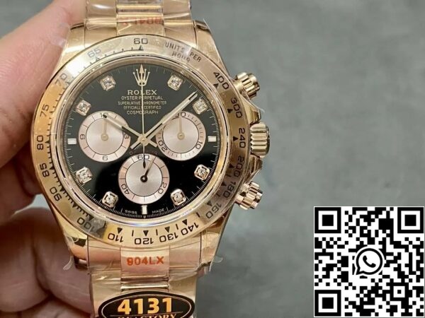 z5392567350349 bf59c15d150123d0494eb634cb641f33 Rolex Cosmograph Daytona m126506-0001 1:1 Mejor Edición QF Fábrica 4131 Movimiento