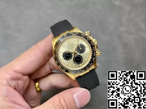 z5392568568139 fb93d7e5688b438156754f8cf12b43b4 Rolex Cosmograph Daytona m126518 1:1 Best Edition QF Factory 4131 Mechanizm