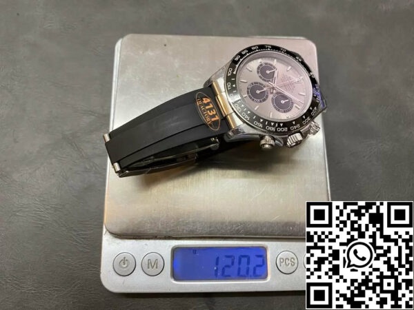 z5392570825539 2707263b395833eed82bf84e1d0bccda Rolex Cosmograph Daytona M126519LN 1:1 Най-добро издание QF Factory 4131 Movement