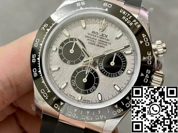 z5395411743343 2525861a92a2bfaacef493d891fc1ef9 Rolex Cosmograph Daytona m126519 meteoritskive 1:1 Best Edition QF Factory 4131 Movement