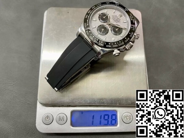 z5395412082252 c1f7cb4e4df80312e6ba06839c0bf442 Rolex Cosmograph Daytona m126519 meteorit dial 1:1 Najboljša izdaja QF Factory 4131 Movement