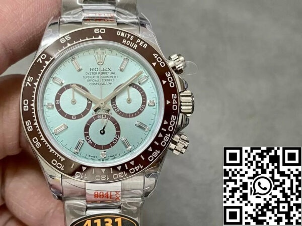 z5395415210927 18f0e52c34842e52eff3f845af169bd8 Rolex Cosmograph Daytona m126506-0002 Ice Blue 1:1 Best Edition QF Factory 4131 Movement