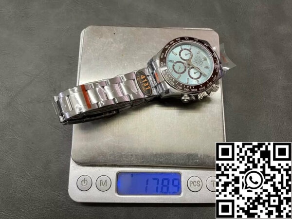 z5395415655841 4a6189fbcd27504041aa6ecccd5d8311 Rolex Cosmograph Daytona m126506-0002 Ice Blue 1:1 Best Edition QF Factory 4131 Movement