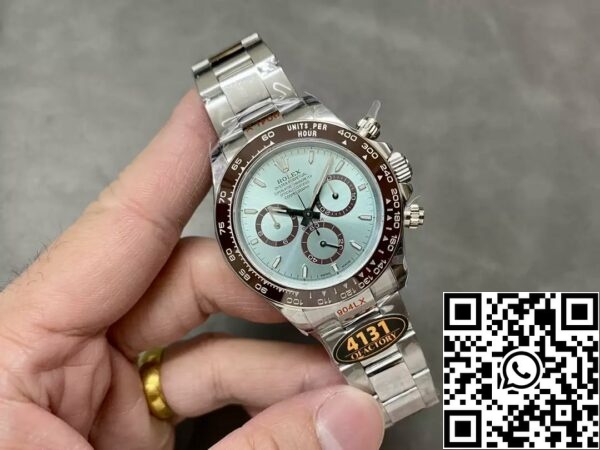 z5395415911646 6792705d6948ef56573df771884891e5 Rolex Cosmograph Daytona m126506-0001 Ice Blue 1:1 Najboljša izdaja QF Factory 4131 Movement