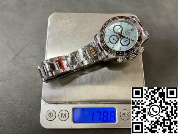 z5395416216582 462524fa11748c3586d5ab3ebc681568 Rolex Cosmograph Daytona m126506-0001 Ice Blue 1:1 Best Edition QF Factory 4131 Movement