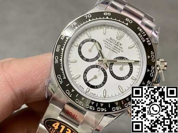 z5395416421529 91d7daadb628e1c2ef60519b83137ef7 Rolex Cosmograph Daytona m126500ln-0001 1:1 Meilleure édition QF Factory 4131 Mouvement