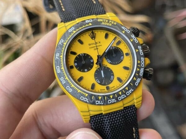 z5395498673808 ea6f89f0e6cb1fbf4b2d00076ad18c73 【4130 Movimiento DIW Versión Modificada】Rolex Cosmograph Daytona Series con Caja de Fibra de Carbono