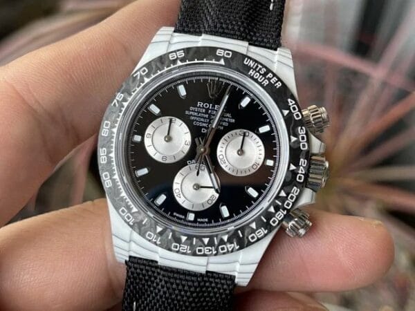 z5395499992659 b566bc23944b7917aed39122aa3772f6 【4130 Movement DIW Modified Version】Rolex Cosmograph Daytona Series with White Carbon Fiber Case