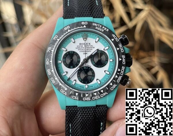 z5395502758558 72be7a7313f375734a2148e03fc4ad14 Rolex Cosmograph Daytona-Serie mit Gehäuse aus Kohlefaser 【4130 Uhrwerk DIW Modifizierte Version】