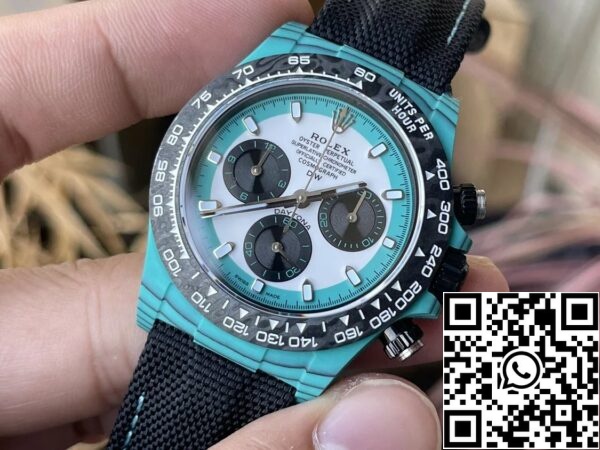 z5395504621833 2001293d536b3559a27105bbbda2f8e8 Rolex Cosmograph Daytona Серия със син корпус от въглеродни влакна【4130 Движение DIW Модифицирана версия】