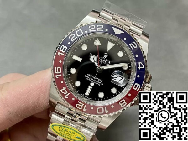 z5402930581657 e645fed93c0f0154fe9ab83be210ce09 Rolex GMT Master II M126710BLRO-0001 Jubilee Strap Best Edition Clean Factory V3 Cola Kreis