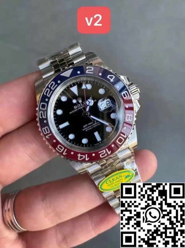 z5402932032029 a074b1f34796a53ca9ef8a7c0bc13f34 Rolex GMT Master II M126710BLRO-0001 Jubilee hihna Best Edition Clean Factory V3 Cola Circle