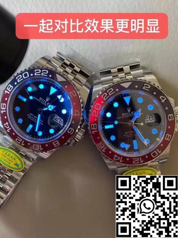 z5402932763641 d25826ebca93074420675e06d630f579 Rolex GMT Master II M126710BLRO-0001 Jubilee Strap Best Edition Clean Factory V3 Cola Circle