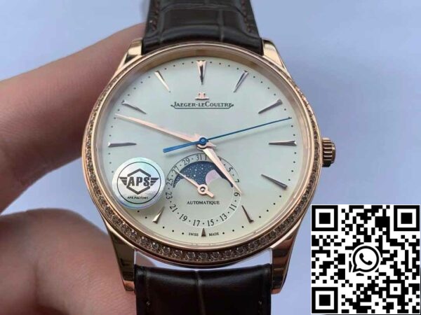 z5406931394426 9736eebec68c4dc8e01bedaa0f1afb43 Jaeger LeCoultre Master Ultra Thin Moon 39 Q1362501 1:1 Best Edition APS tehdas