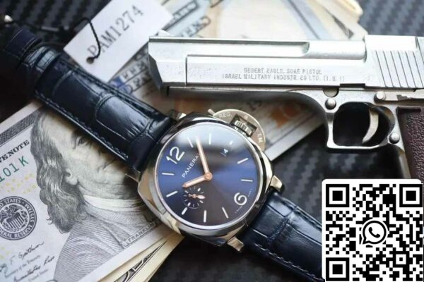 z5406934026212 296dd14997b4b1a238128938a980a727 Panerai Luminor Due 42mm PAM01274 Quadrante Blu 1:1 Best Edition VS Factory