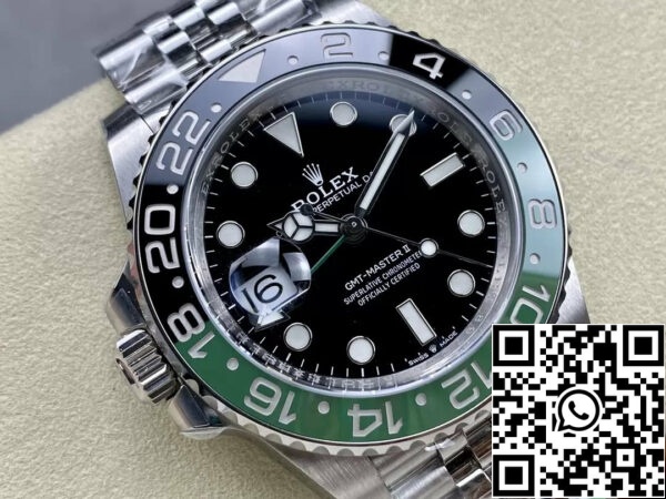 z5412664574847 450f7fb13f310f6ee19f6486e6b62c6f Rolex GMT Master II M126720VTNR-0001 Юбилейна каишка 1:1 Най-добро издание C+ Фабрика Керамичен безел