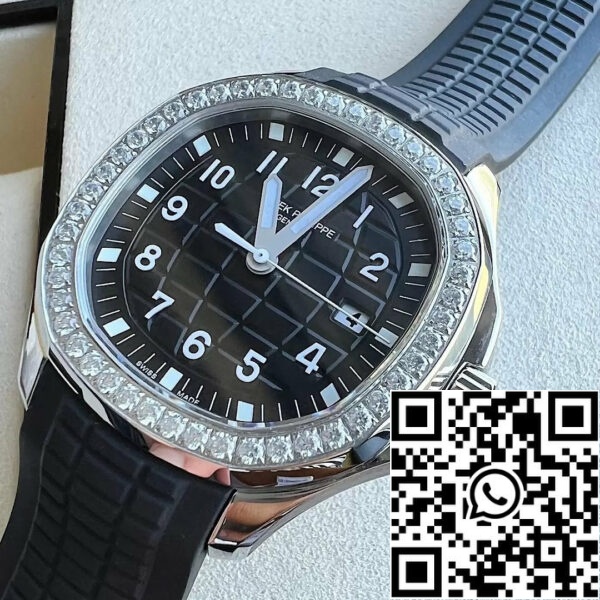 z5416088054900 5e783e377e1e3b73fdfc77c39c66deb6 Patek Philippe Aquanaut 5267/200A-00 Esfera Negra 1:1 Mejor Edición PPF Factory