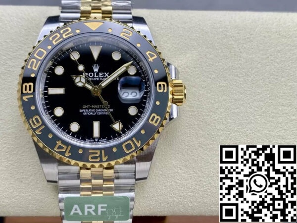 z5422929814972 1fac9f8e33a287d47a4e65439046ac9f Rolex GMT Master II M126713grnr-0001 ARF Factory 1:1 Best Edition 3285 Movement Jubilee hihna