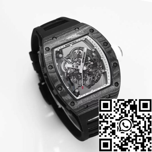 z5434576635805 5b715fd5a25b7b8d86b9647b17442a07 RICHARD MILLE RM055 Lunette blanche originale redessinée 1:1 Best Edition BBR Factory 2024