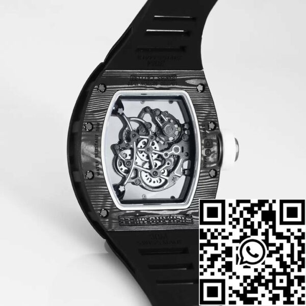 z5434577141607 fec8e2678ba68f121c359326c3ff54ec RICHARD MILLE RM055 Переработанный оригинальный 1:1 Best Edition BBR Factory 2024 Белый безель