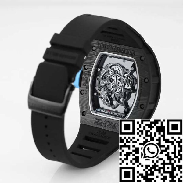 z5434577776656 215105f96c4db775de386f07f4a72bf1 RICHARD MILLE RM055 ridisegnato originale 1:1 Best Edition BBR Factory 2024 Lunetta blu