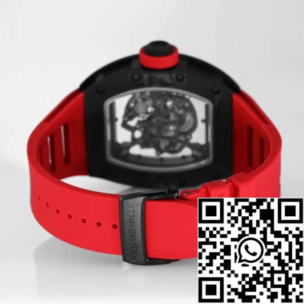 z5434579253095 d9bf8a42fc7eaf5897a04e0e3cafcdc1 RICHARD MILLE RM055 Uudelleen suunniteltu alkuperäinen 1:1 Best Edition BBR Factory 2024 Punainen hihna