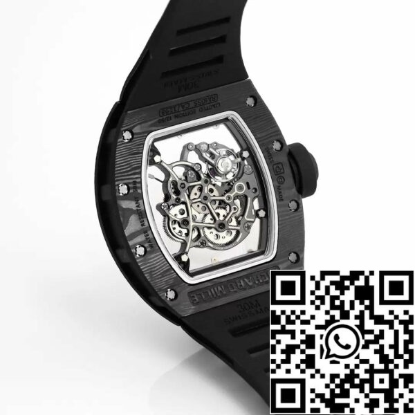 z5434582294525 db7adad267d399496583e6263fcc57fc RICHARD MILLE RM055 Újratervezett eredeti 1:1 Best Edition BBR Factory 2024 arany fekete szíj