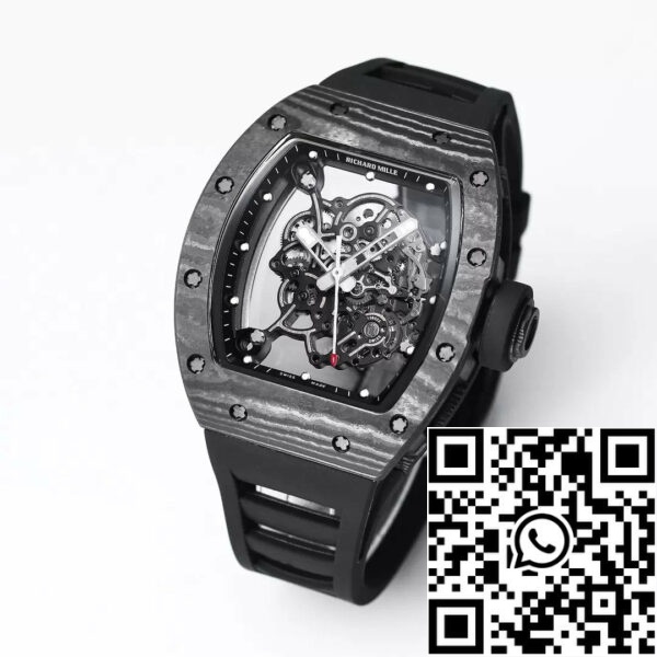 z5434582483329 e3b1971223d65e6d2e8a2a34fd478ae9 RICHARD MILLE RM055 Преработен оригинал 1:1 Best Edition BBR Factory 2024 Black