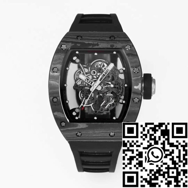 z5434582848469 dd8b0b6da99b8e333f4838c0133c8f6e RICHARD MILLE RM055 Preoblikovan original 1:1 Best Edition BBR Factory 2024 Black Strap