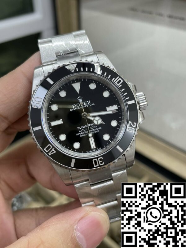 z5434609615125 a43e3eef3a9aefef581ca6ad191bd30c Rolex Submariner 114060-97200 geen datum 3230 uurwerk 1:1 Best Edition VS Fabriek Zwarte Bezel