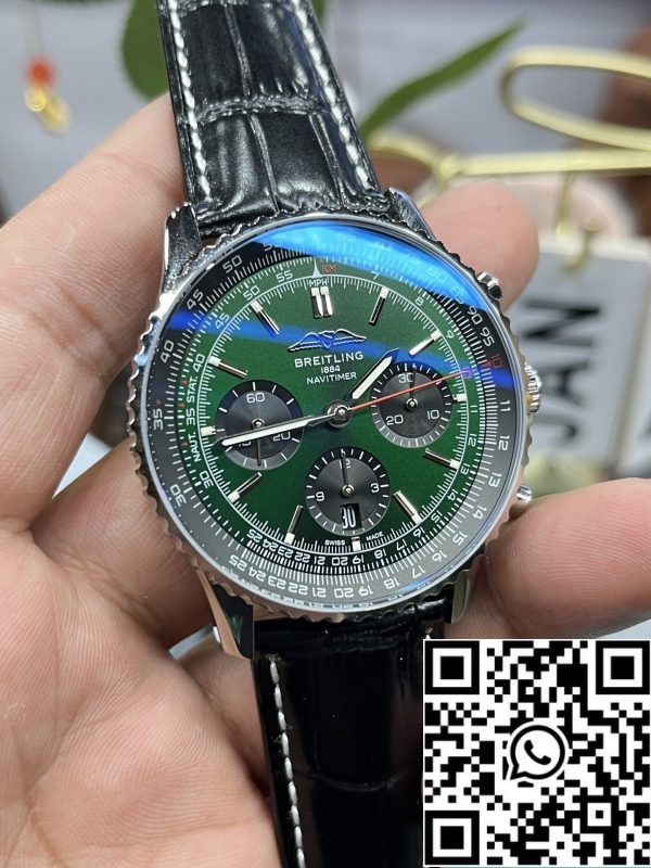 z5434637702983 43fbb923cce07335f928c6f86d9941de Breitling Navitimer B01 Cronógrafo AB0137241L1P1 43mm 1:1 Mejor Edición BLS Fábrica