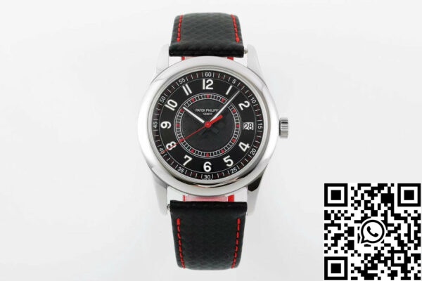 z5437686278456 b4bea37e9ce06d4e096cdf4b7cafad68 Patek Philippe Calatrava 6007G-010 1:1 Best Edition PPF Factory Musta kellotaulu