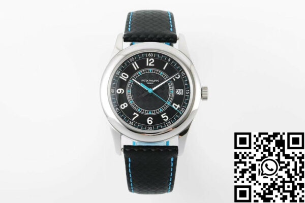 z5437688625040 0bdb40830060fcd9c01d583d011c3644 Patek Philippe Calatrava 6007G-001 1:1 Best Edition PPF Factory Musta kellotaulu