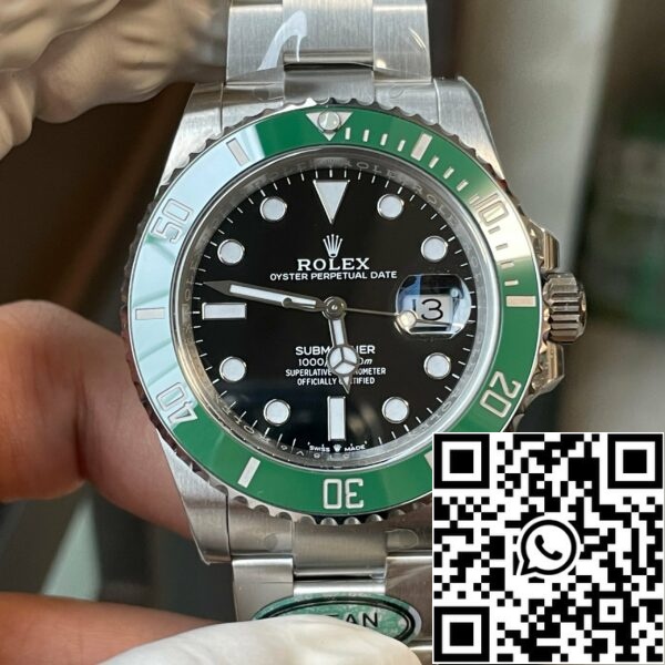 z5438262172968 693692e103b9b7fbc6a6e74bf81173eb Rolex Submariner M126610LV-0002 Kermit 41MM 3235 движение чистый заводской зеленый ободок