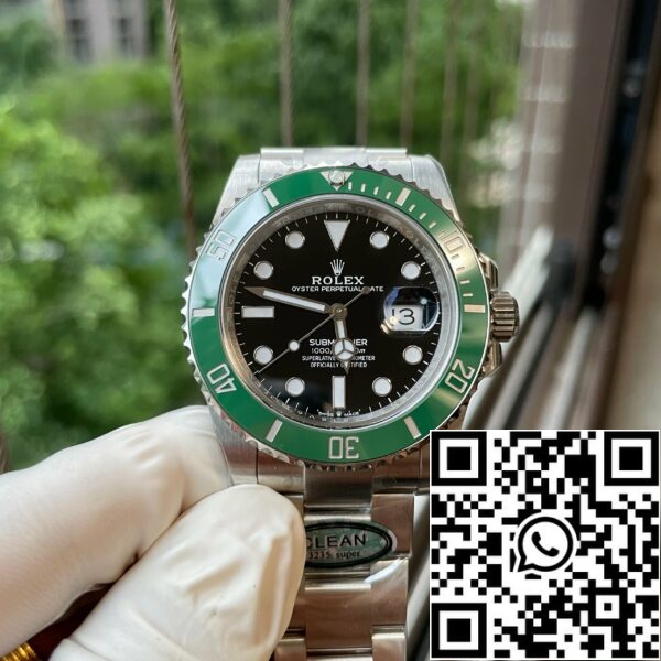 z5438262180608 8d33815690fe5fecbc1d514479c77944 Rolex Submariner M126610LV-0002 Kermit 41MM 3235 movimiento Limpio Fábrica Bisel Verde