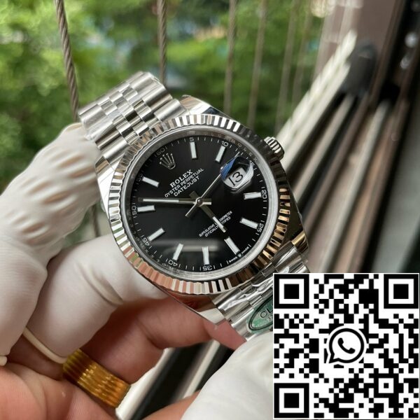 z5438282111979 313fdd104fb2846058213101b0f74eca Rolex Datejust 41 mint M126334-0018 1:1 Meilleure édition Cadran noir propre d'usine