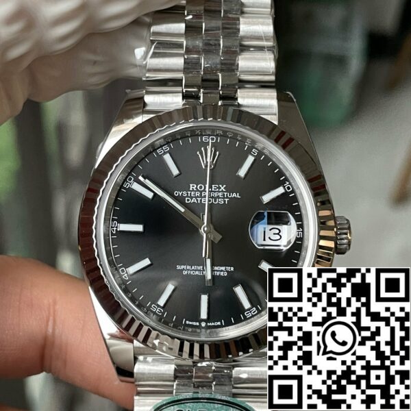 z5438282112088 a601a8e024b3ffbd0f6205ecd3c179bb Rolex Datejust 41 mint M126334-0018 1:1 Meilleure édition Cadran noir propre d'usine