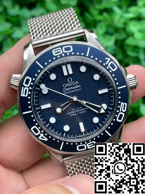 z5438302328543 269a5c93d1520bf67b5ae15a207b3c91 Omega Seamaster Diver 300M 210.30.42.20.03.002 1:1 Най-добро издание VS Factory Steel Strap