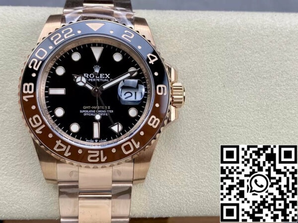 z5455842880579 411892b70edbe8dd68389244f307af7f Rolex GMT Master II 126715CHNR-0001 1:1 Best Edition C+ Gyári rózsaarany Rolex GMT Master II 126715CHNR-0001 1:1 Best Edition C+ gyári rózsaarany