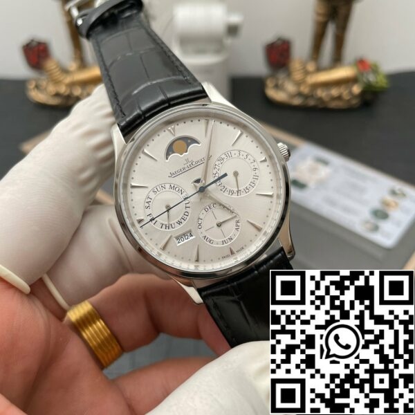 z5458322950895 58ba6a3288ffb5f15264145e29ae7fc6 Jaeger LeCoultre Master Ultra Thin 130842J 1:1 Best Edition V9 Factory White Dial Zwitserse ETA868