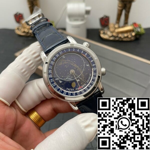 z5458324067228 bd46e2e9508b31b1b907519651356fa6 Patek Philippe Grand Complications 6102P-001 1:1 Best Edition AI Factory Sky Moon Blue Dial