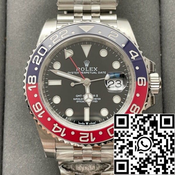 z5469815418627 b5b20e3457c171eeba0616d2becb7f0e Rolex GMT Master II M126710BLRO-0001 Jubilee hihna Best Edition Clean Factory V3S Cola Circle 2024