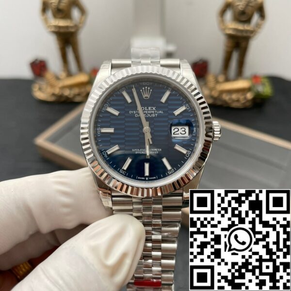 z5469815952815 bfff224b565d49d1edf8095404056f3cb8 Rolex Datejust M126334-0032 41MM 1:1 Best Edition VS Factory rozsdamentes acél 2024