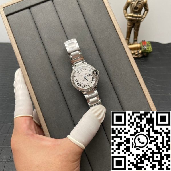 z5471932328969 2c074ff49c29252023032c6f3b5a1859 Ballon Bleu De Cartier W4BB0016 33MM 1:1 Best Edition AF Factory Quadrante bianco