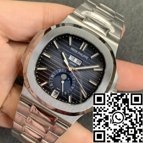 z5545479030982 2f14f77ef6bac70f7dc559426a297eaf Patek Philippe Nautilus 5726 1:1 Best Edition GR Factory V3 Blue Dial Stainless Steel